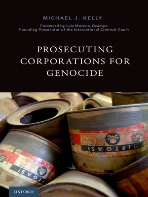 cover image of Prosecuting Corporations for Genocide